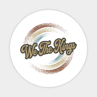 We The Kings Circular Fade Magnet